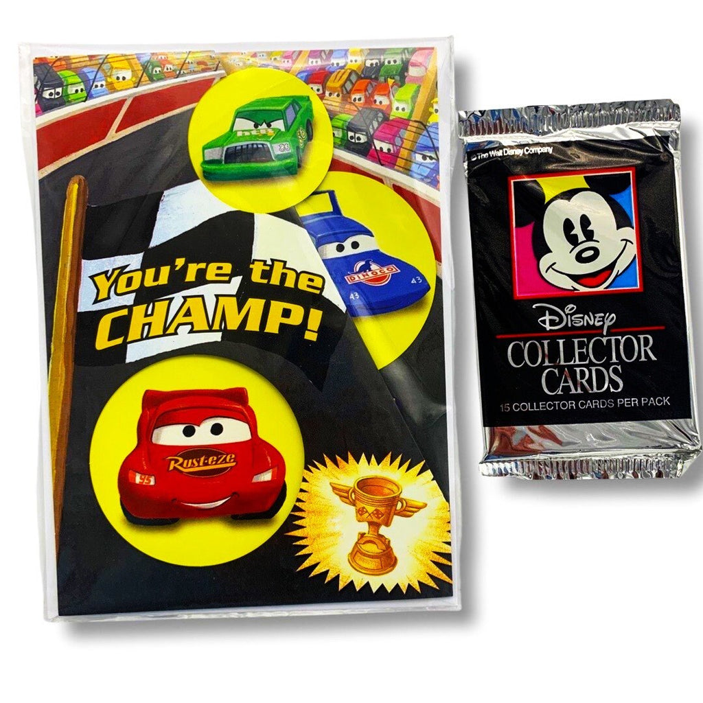 Birthday Card with Trading Card Pack (1992) Choose Yours
