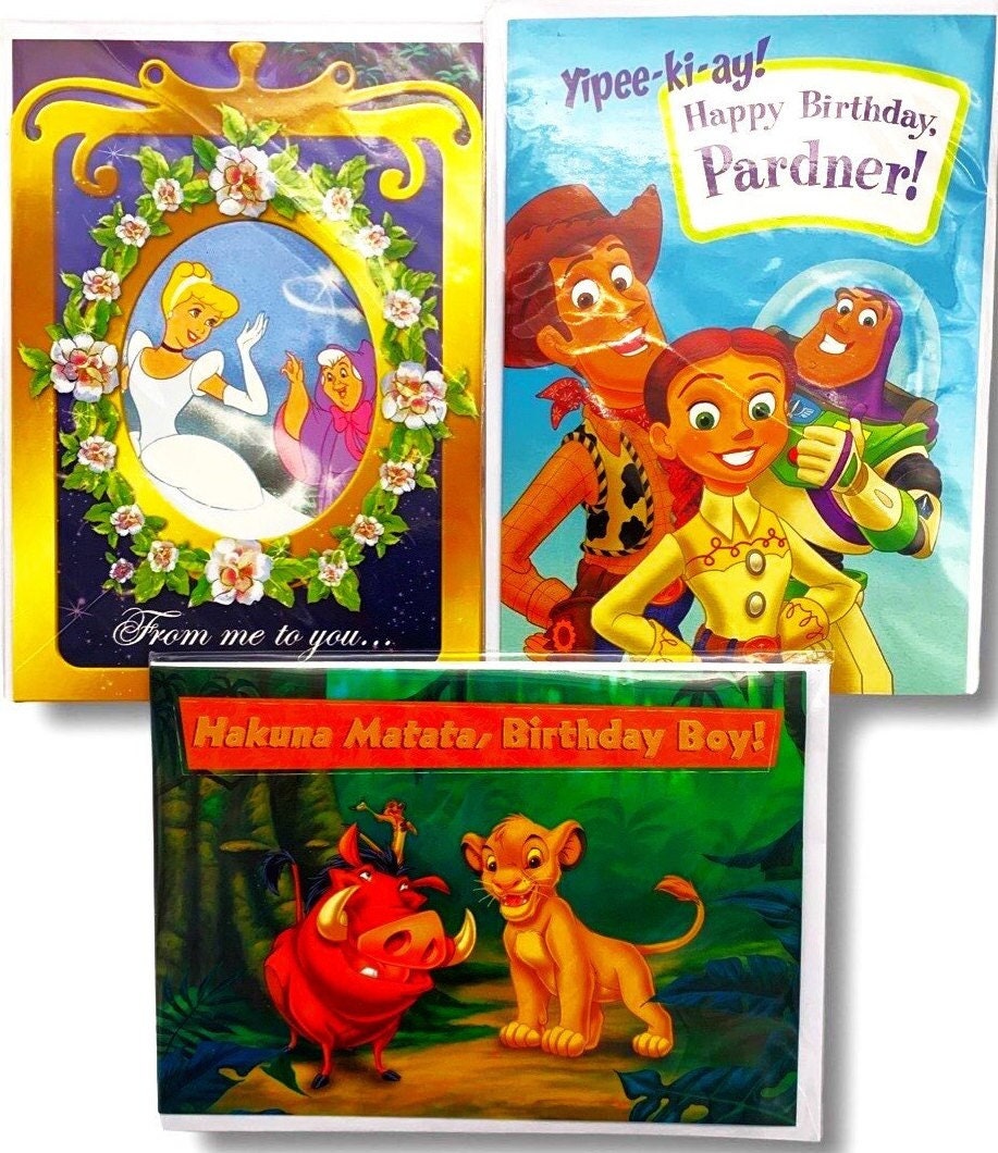 Birthday Card with Trading Card Pack (1992) Choose Yours