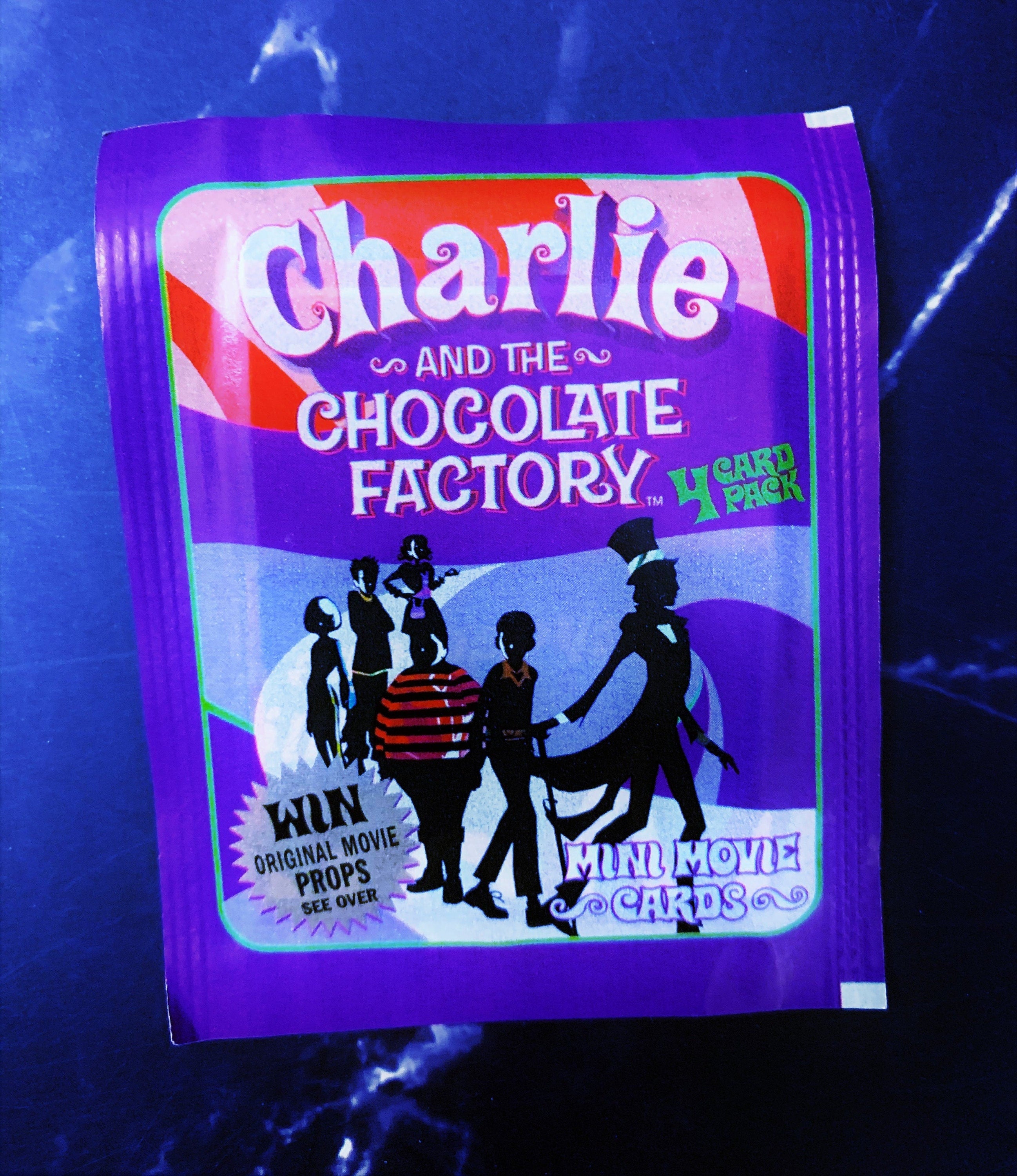Charlie & the Chocolate Factory Mini Movie Card Pack