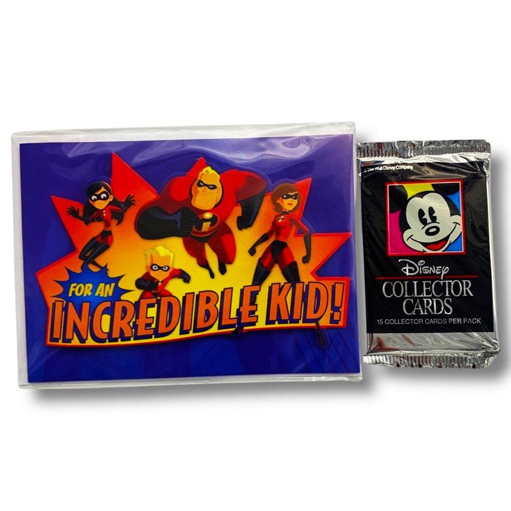 Birthday Card with Trading Card Pack (1992) Choose Yours