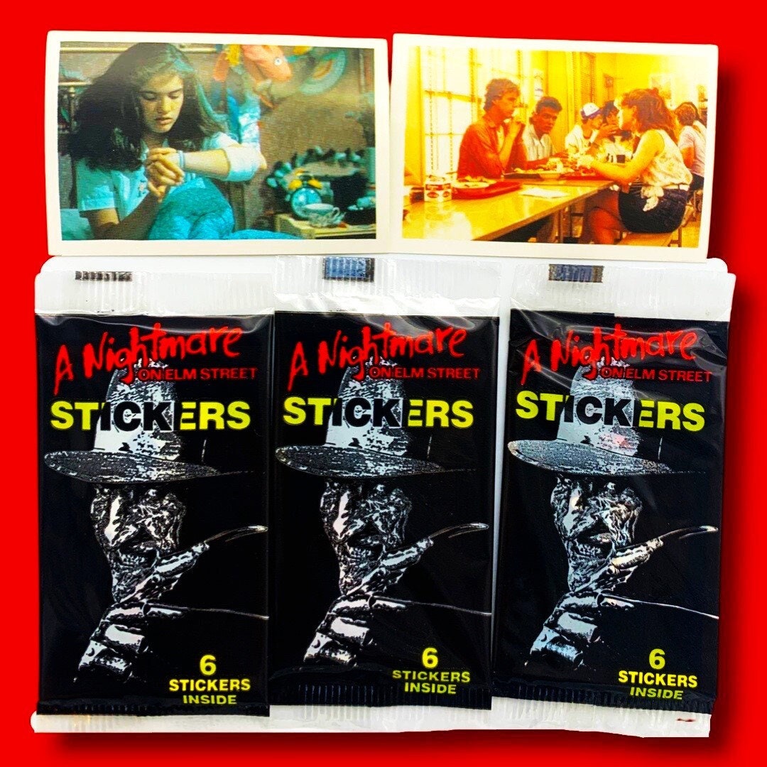 Three Sticker Packs Nightmare on Elm Street (1984)