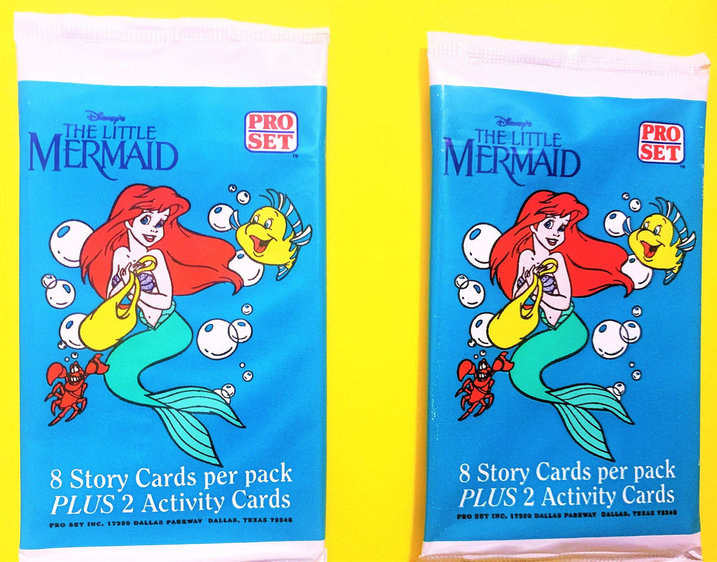 One Little Mermaid Sealed Trading Card Pack (1991)
