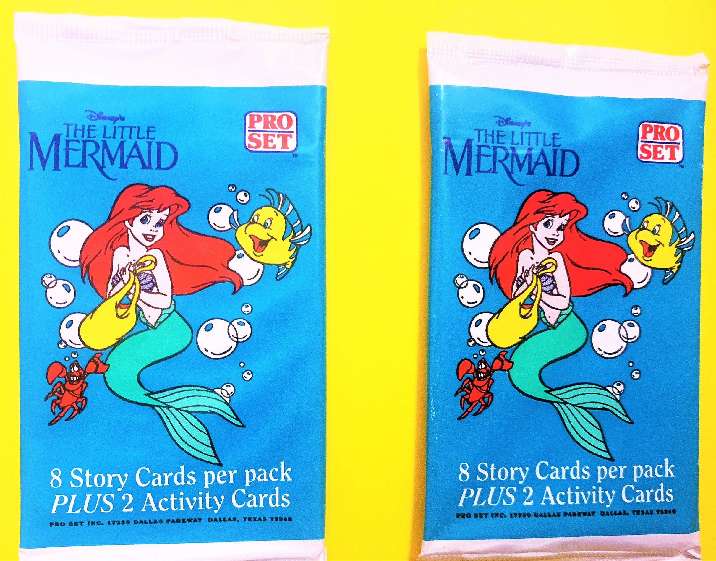 One Little Mermaid Sealed Trading Card Pack (1991)