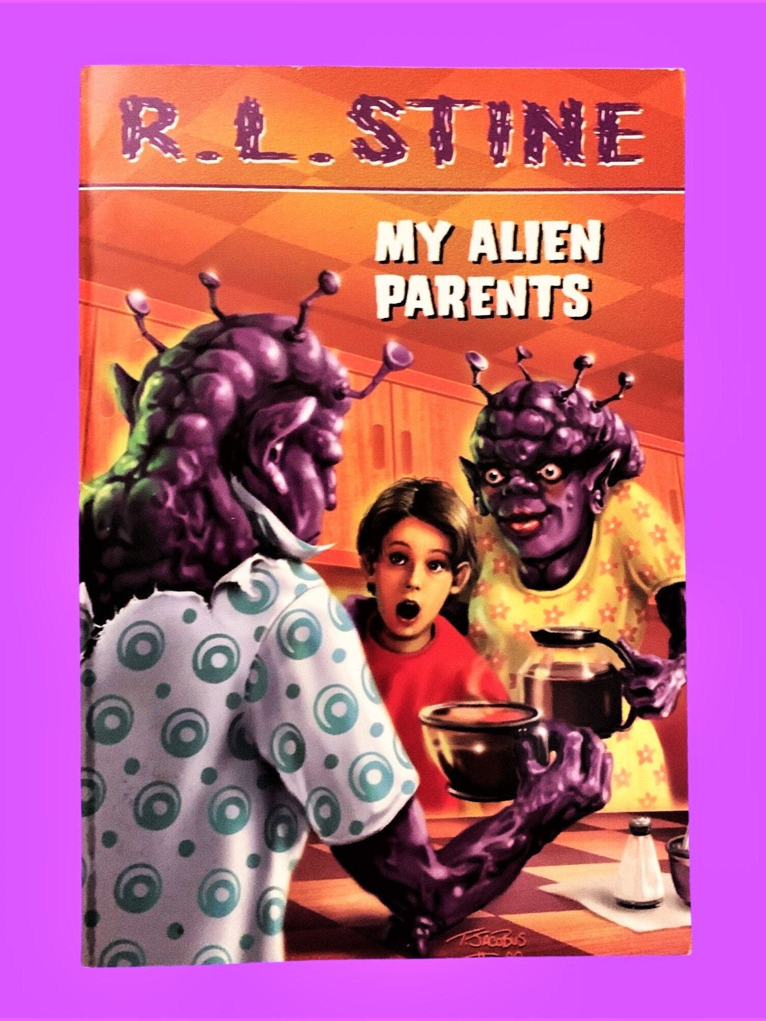 RL Stine Books, Choose your Scare, My Alien Parents, Shrinkman, 13th Warning, Zombie Town