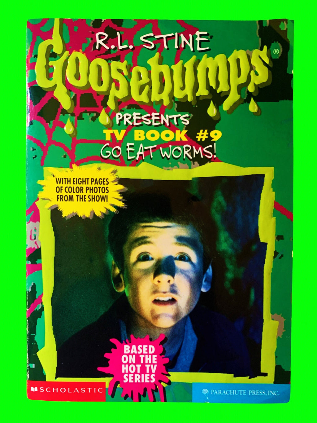 GOOSEBUMPS TV EDITION Paperbacks, You Choose the Scare! R.L Stine's Retro Books, Kids Horror, Throwback, 90s