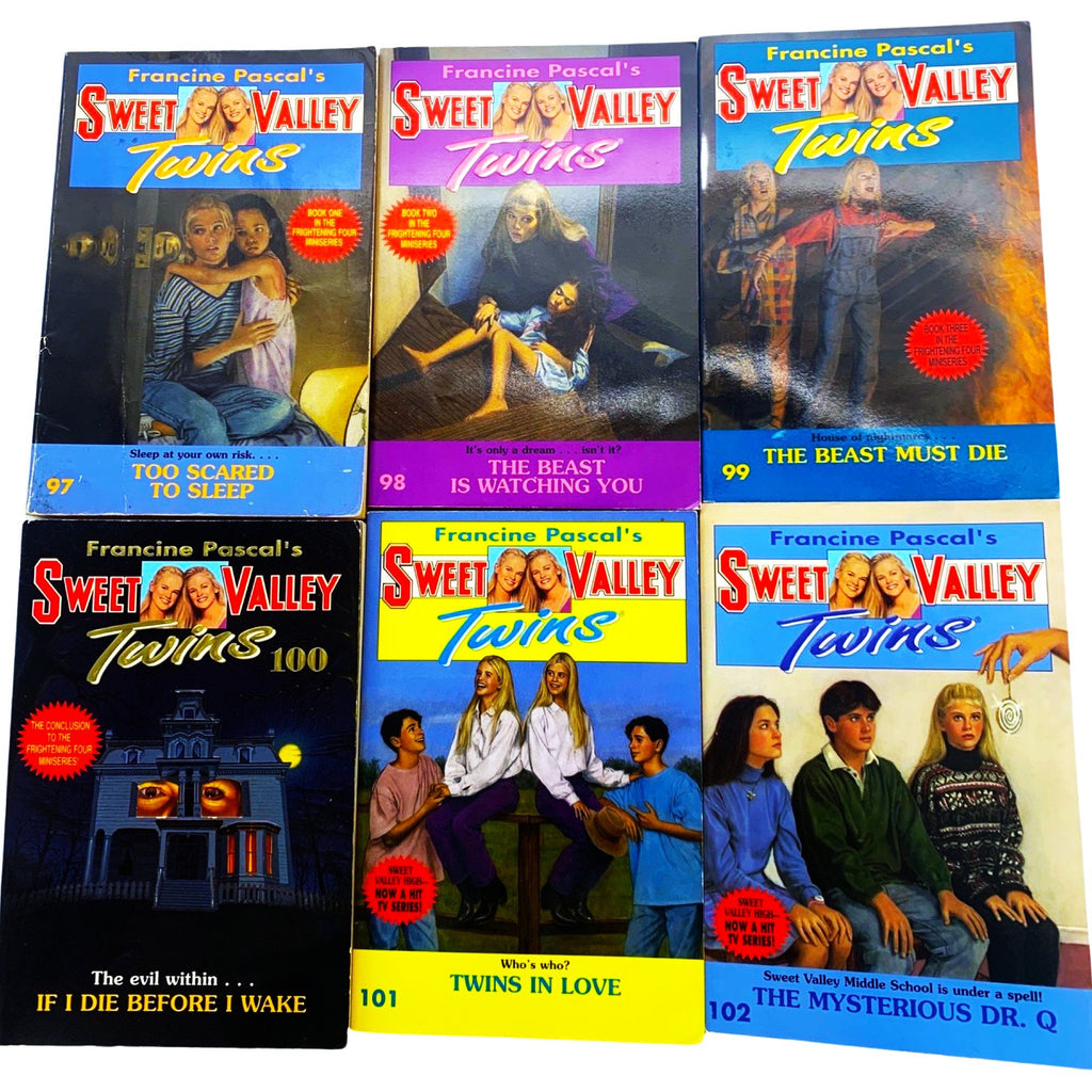 SWEET VALLEY #49-118 TWINS & Friends editions, Choose a Title by Francine Pascal 80s Fiction, 1988 Editions, Build your own Book Lot