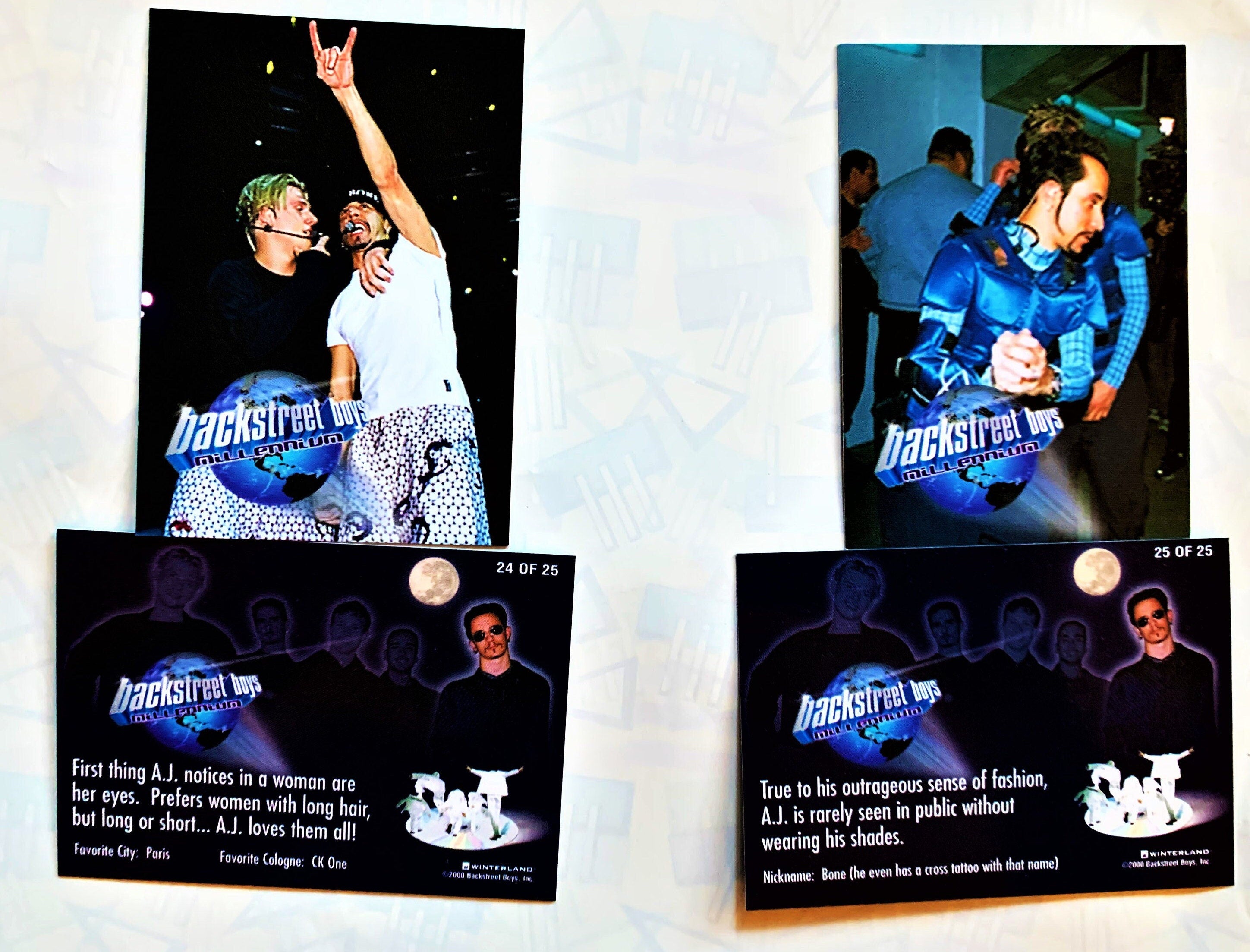 Backstreet Boys Card Collection (2000) Choose your Favorite Card