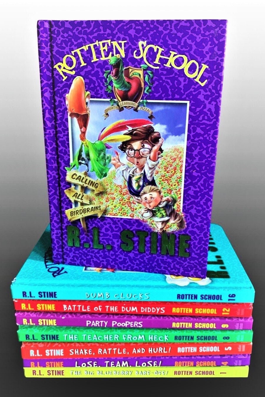 Rotten School Series Choose a Hardcover Book by R.L. Stine