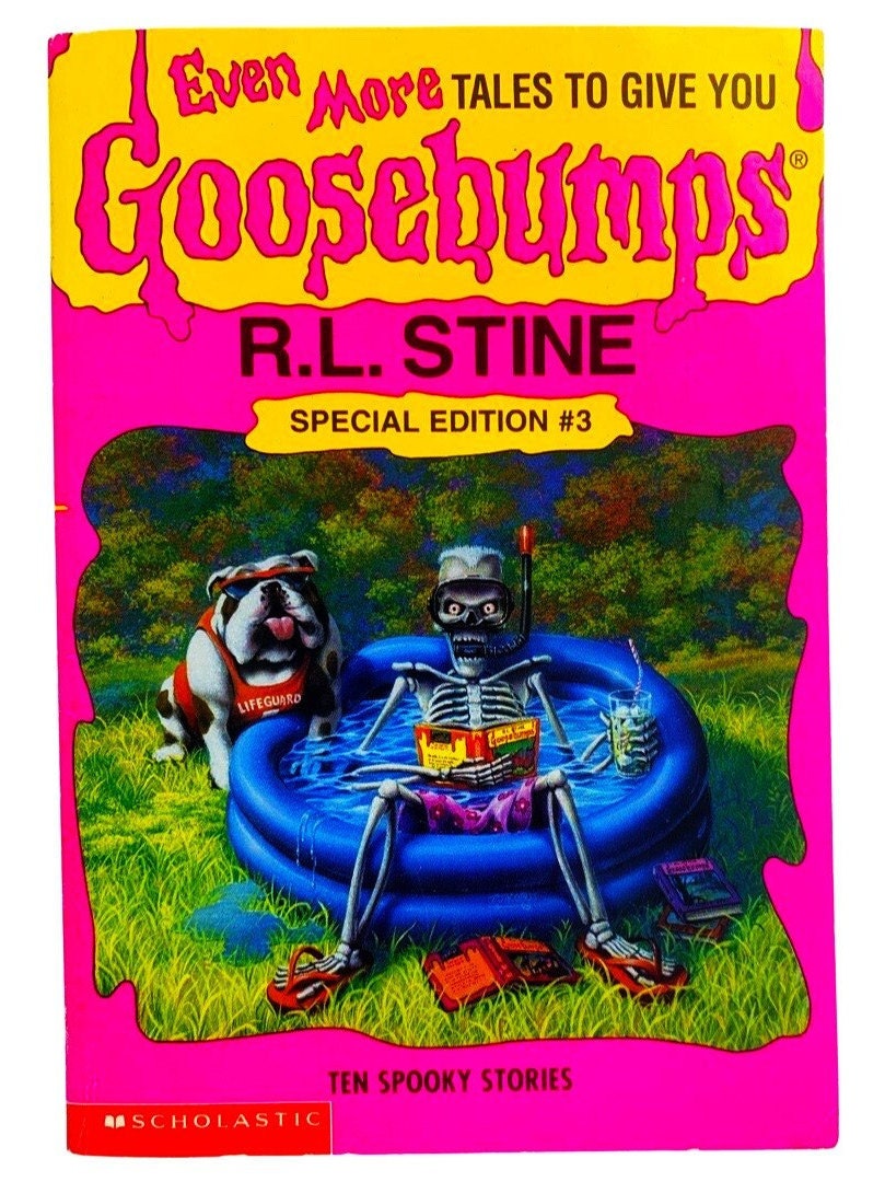 TALES to Give You GOOSEBUMPS Paperbacks You Choose the Scare! R.L Stine's Retro Books, Kids Horror, Throwback, 90s
