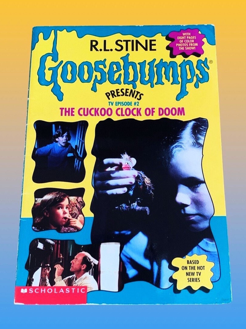GOOSEBUMPS TV EDITION Paperbacks, You Choose the Scare! R.L Stine's Retro Books, Kids Horror, Throwback, 90s