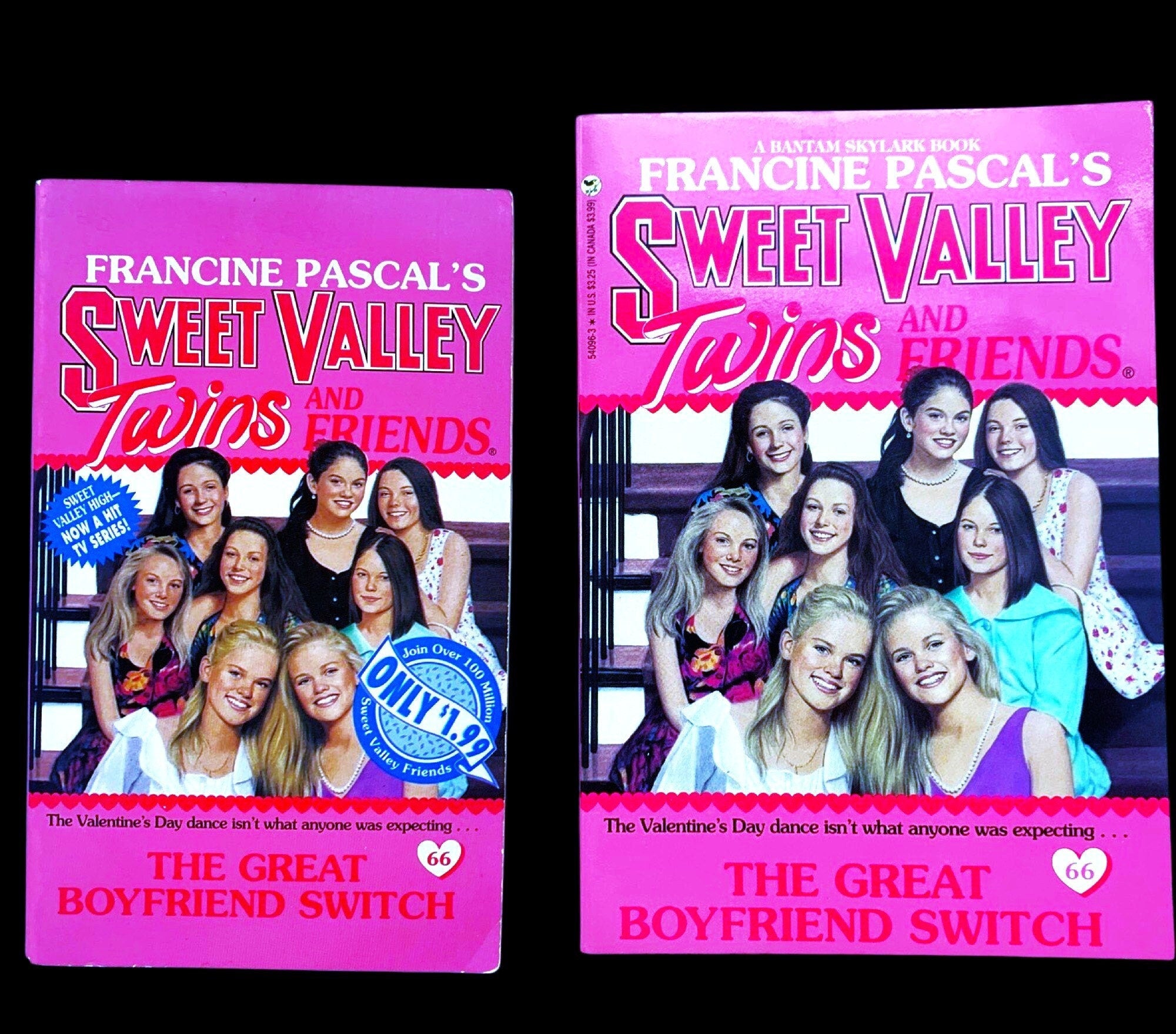 Great Boyfriend Switch (#66) Sweet Valley Twins Book by Francine Pascal