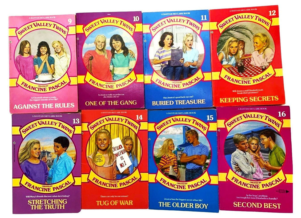 SWEET VALLEY #1-20 TWINS (Build a Matching Book Set) Choose a Title by Francine Pascal 80s Young Adult Novels Fiction, 1988 Editions