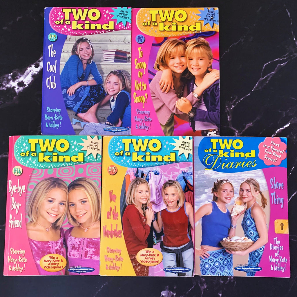 Mary Kate & Ashley Two of a Kind Series and Diaries, Choose a Book