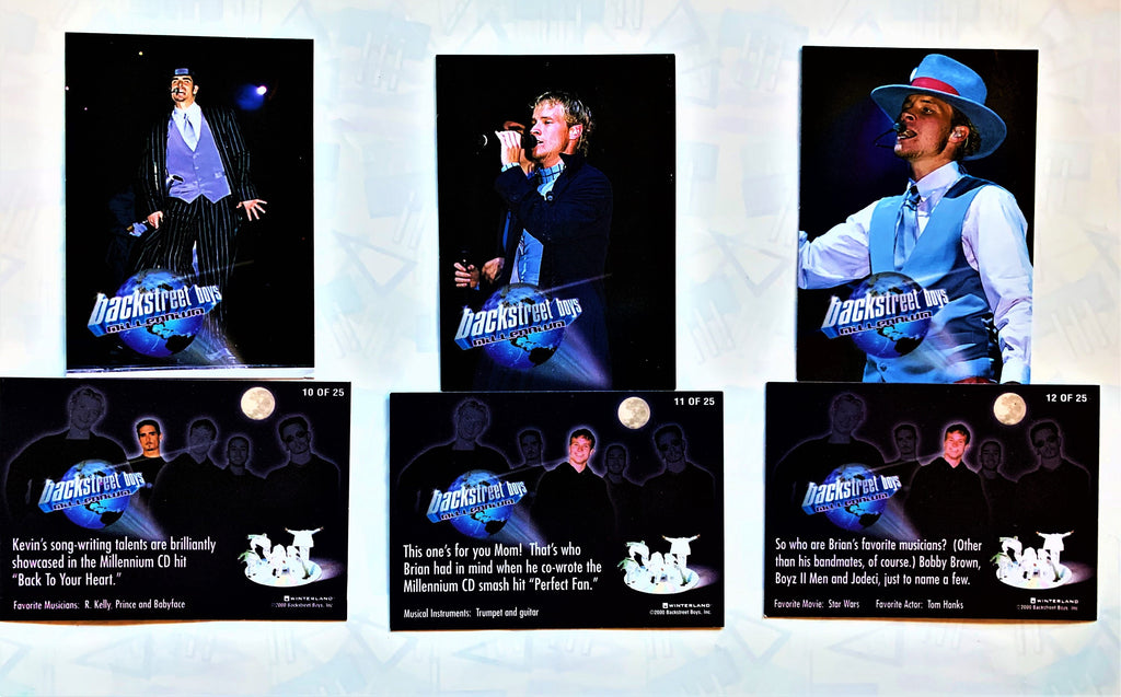 Backstreet Boys Card Collection (2000) Choose your Favorite Card