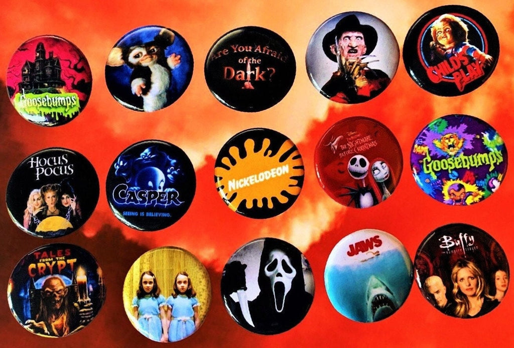 90s Style Buttons, Choose One Pinback button, 90s gift ideas, y2k, 90s pins, Scream
