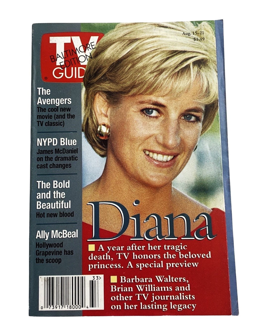 Princess Diana Collections - Choose One, Magazine, Book or Trading Card Pack, Princess of Wales, King Charles, Prince William, Prince Harry