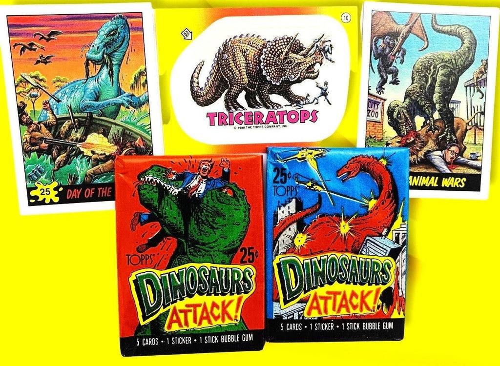 Dinosaurs Attack One Pack (1988)