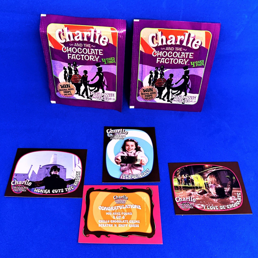 Charlie & the Chocolate Factory Mini Movie Card Pack