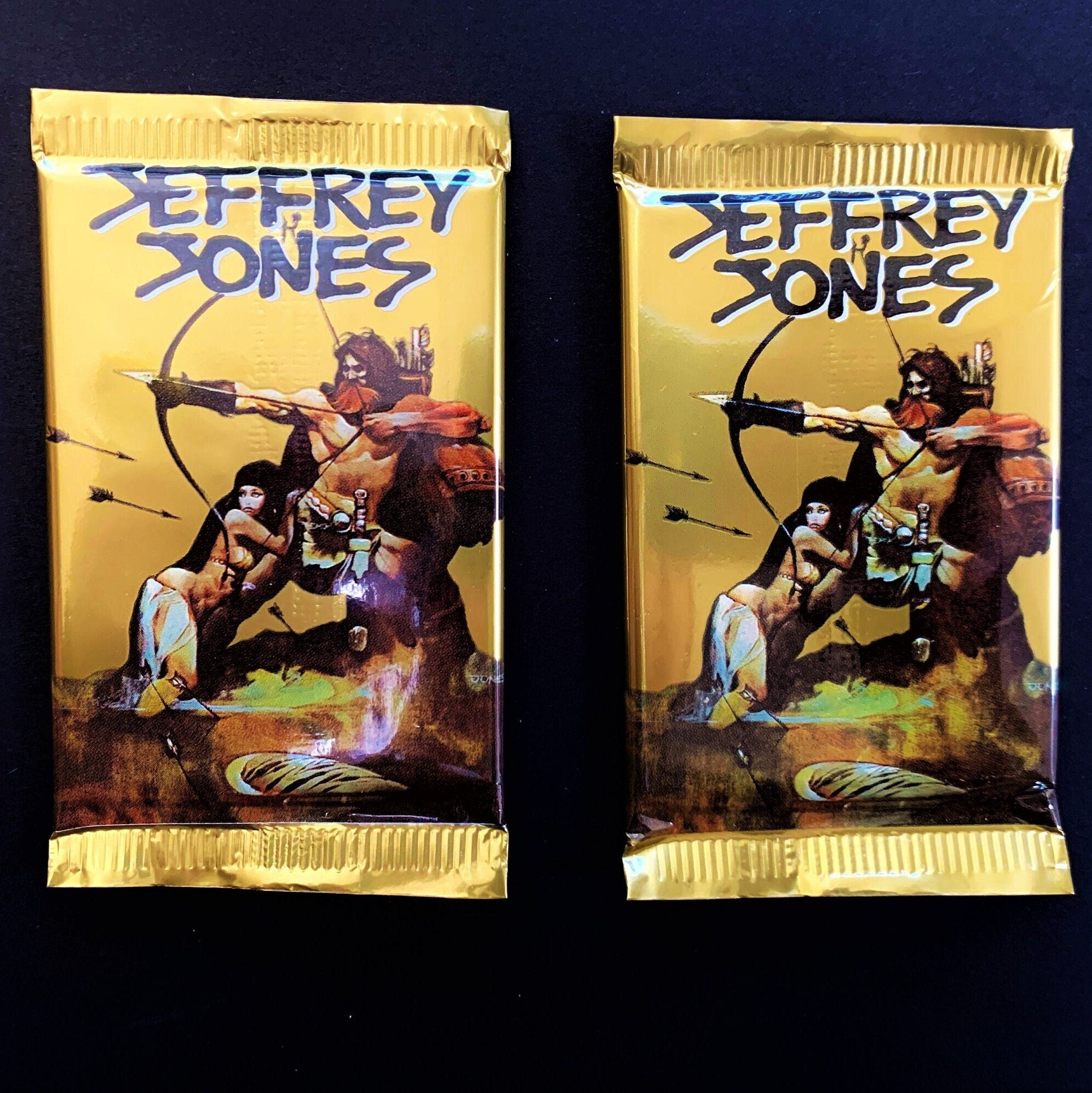 Jeffrey Jones Trading Card Pack (1 Pack of 10 Cards)