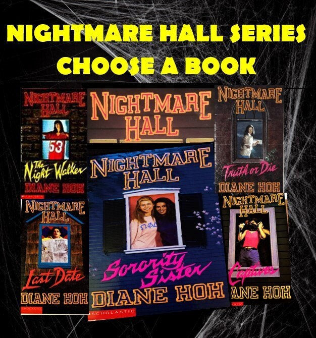 Nightmare Hall Collection - Choose One Book (1993-1995 Covers)