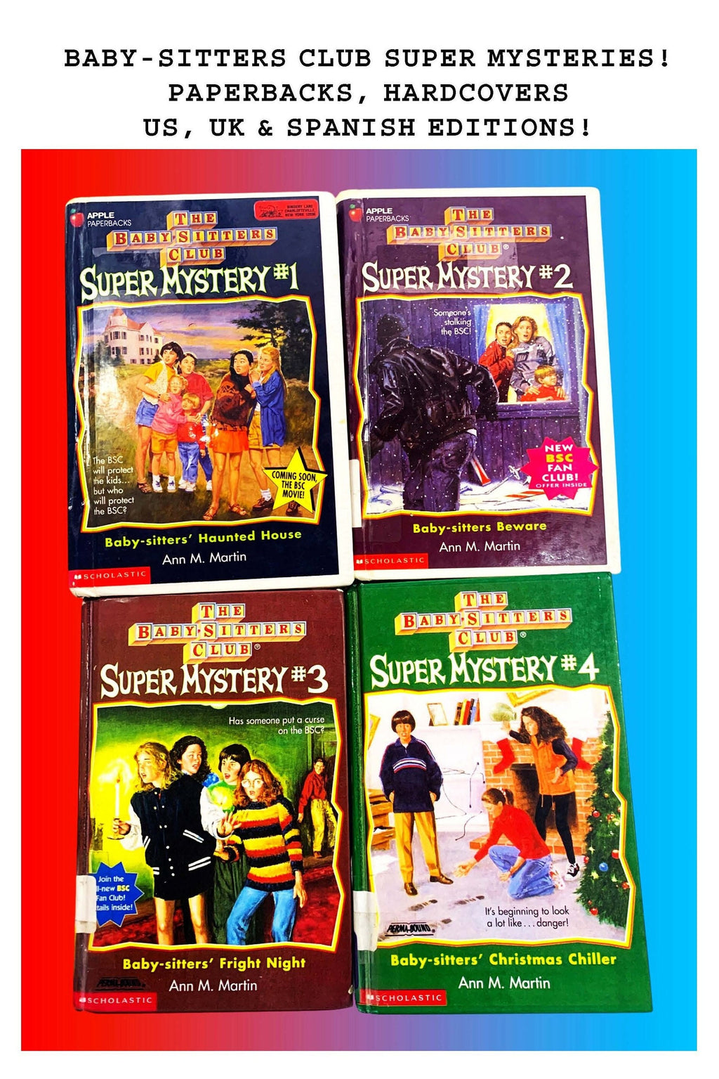 Babysitters Club Super Mysteries - Choose a Title