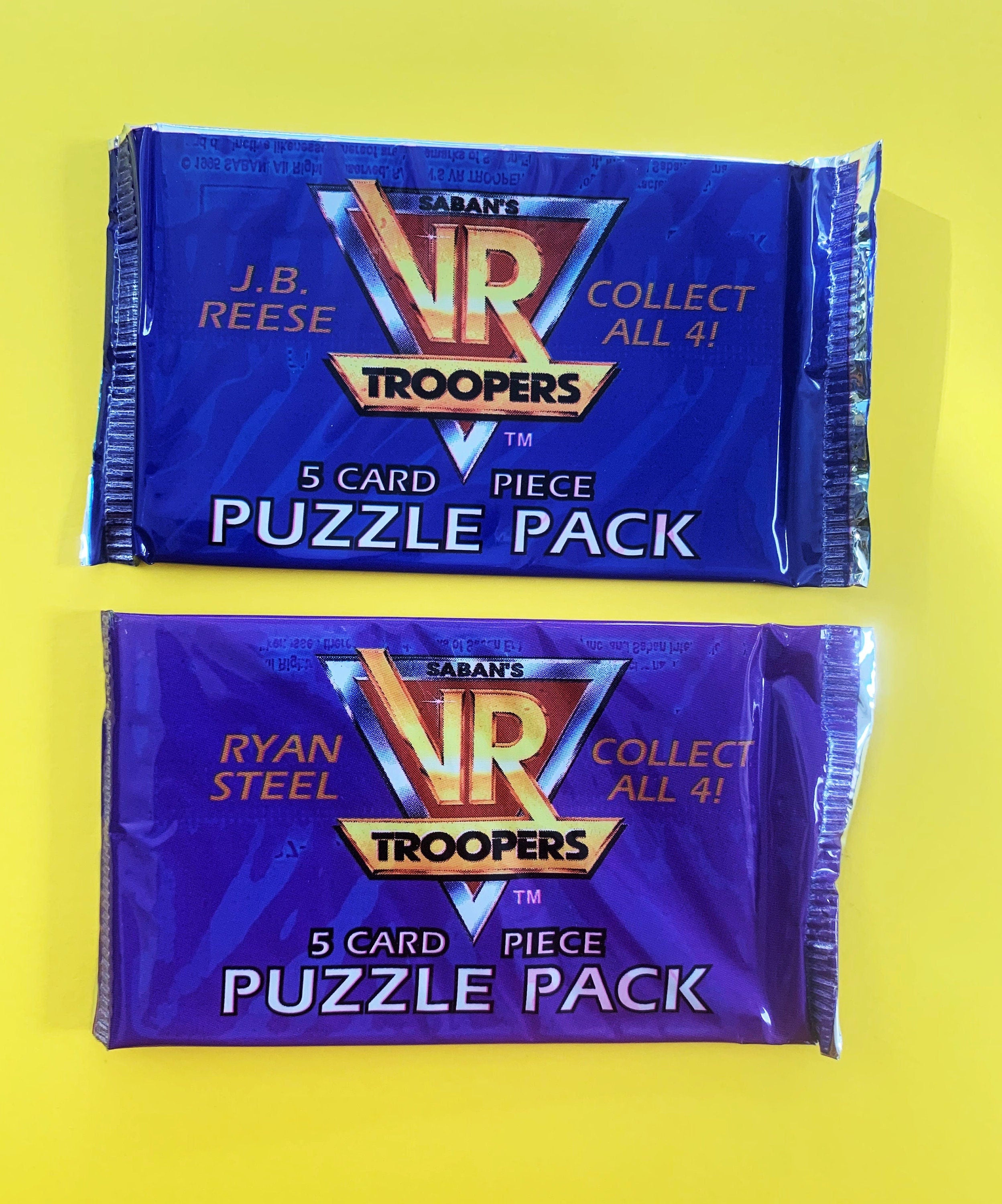 VR Troopers One Trading Card Pack