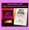 Autographed Sweet Dreams by Kate Daniel (1992 1st Edition)
