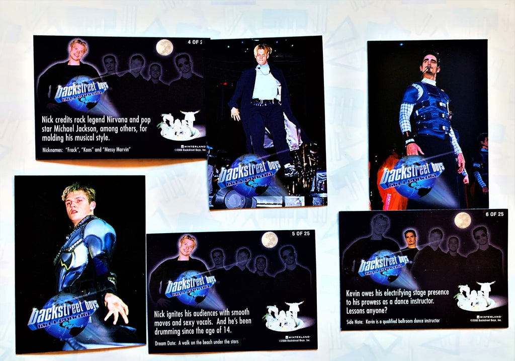 Backstreet Boys Card Collection (2000) Choose your Favorite Card