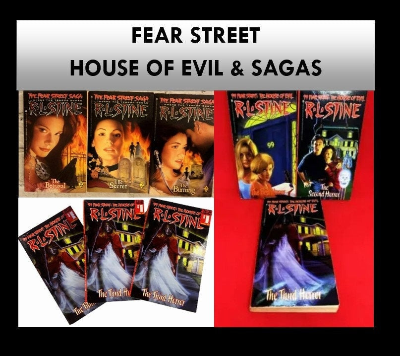 Fear Street Saga & House of Evil Books - Choose a Fear Street Book