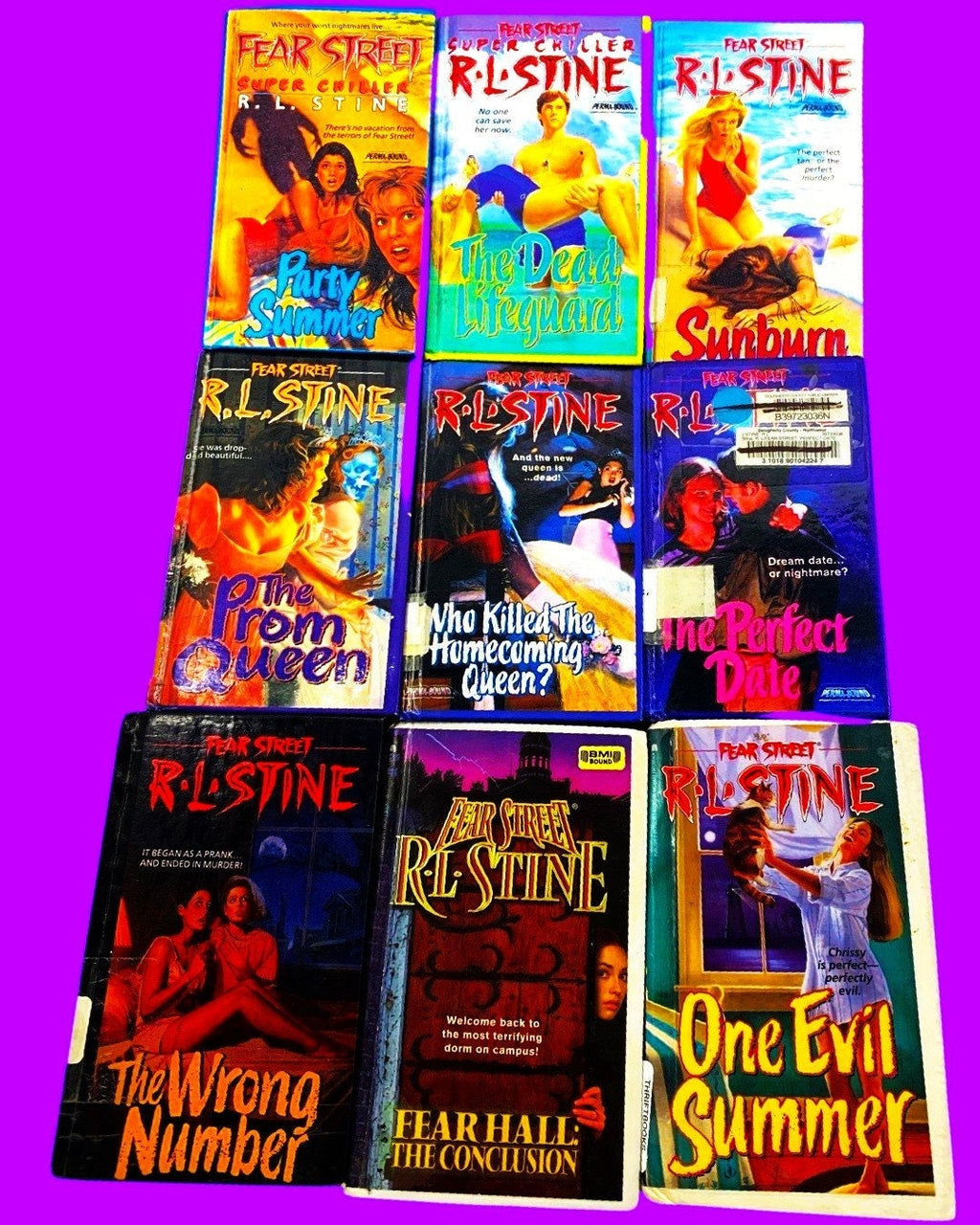 Fear Street Hardcovers Ex-Library Editions - Choose Yours