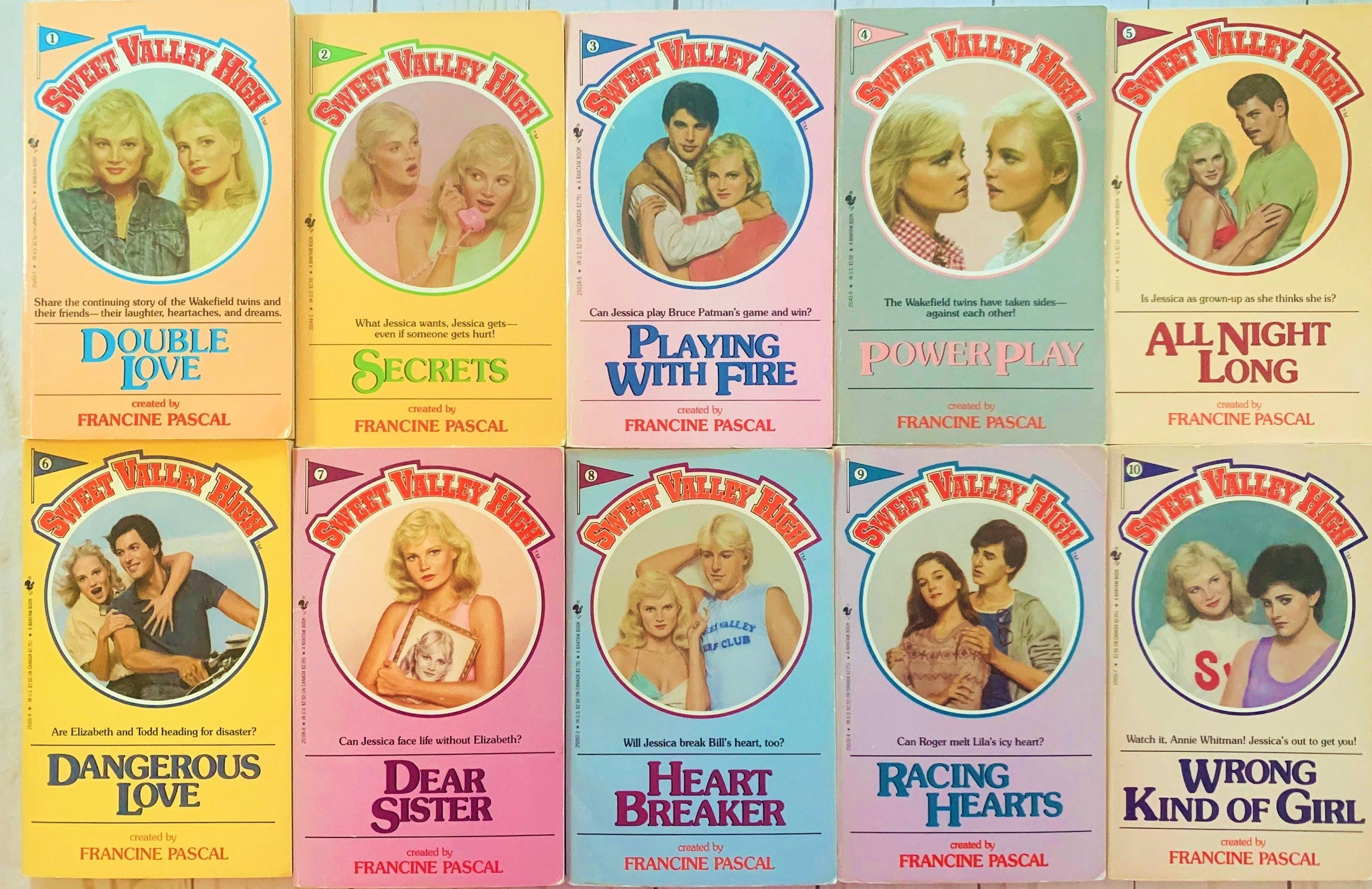 Sweet Valley High #1-10 - Choose a Book