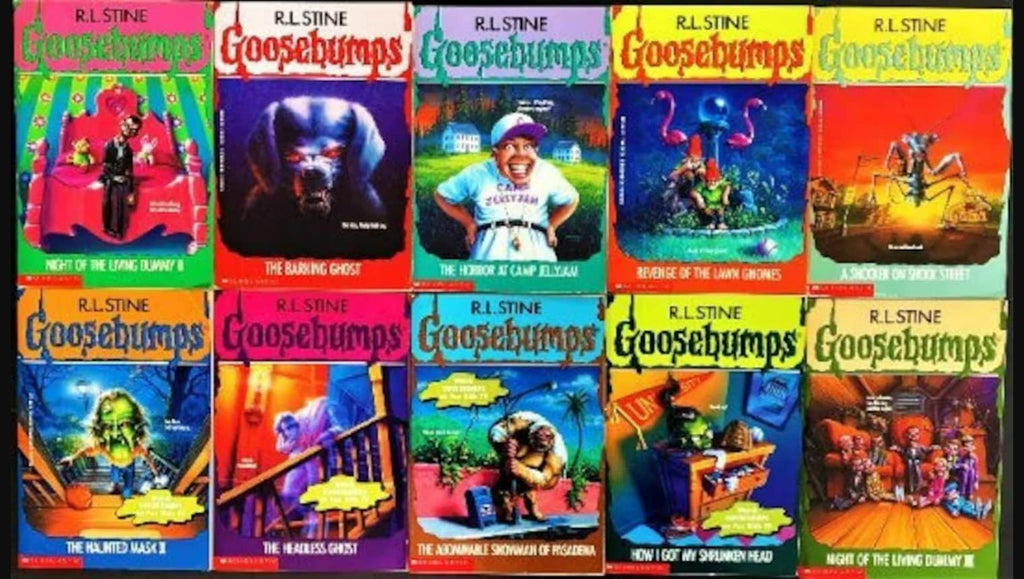 GOOSEBUMPS Apple Paperbacks, You Choose the Scare! R.L Stine's Retro Books, Kids Horror, Throwback, 90s