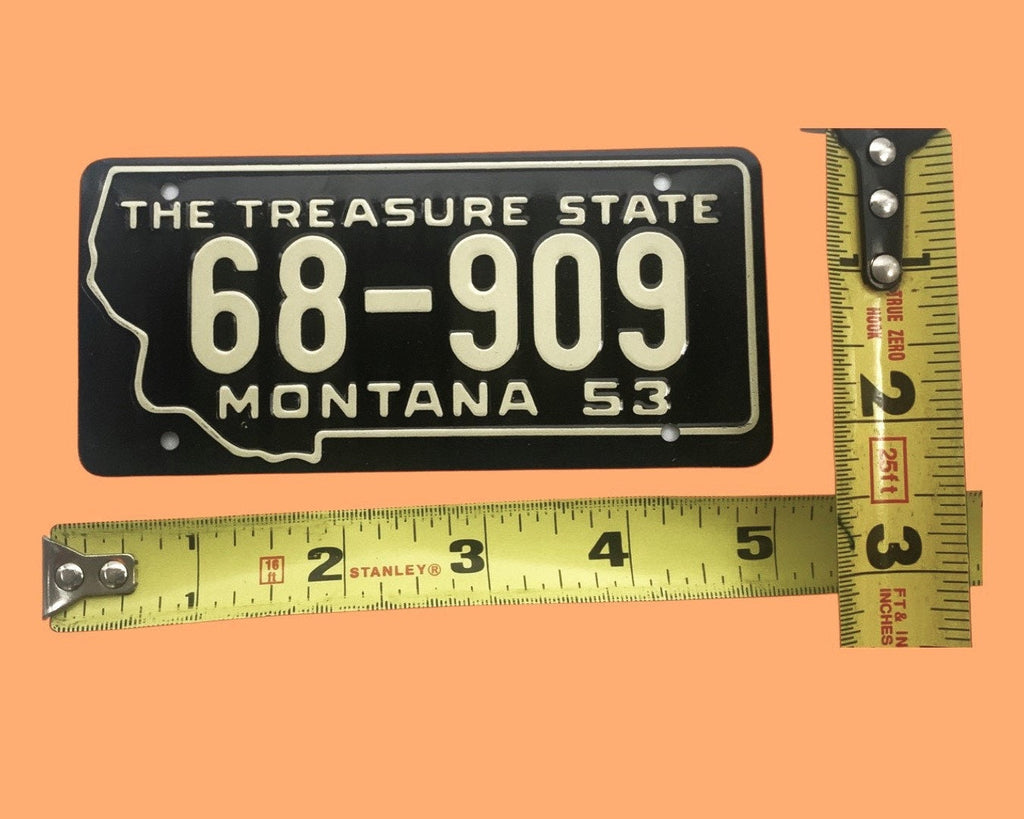 Mini State License Plates, Vintage