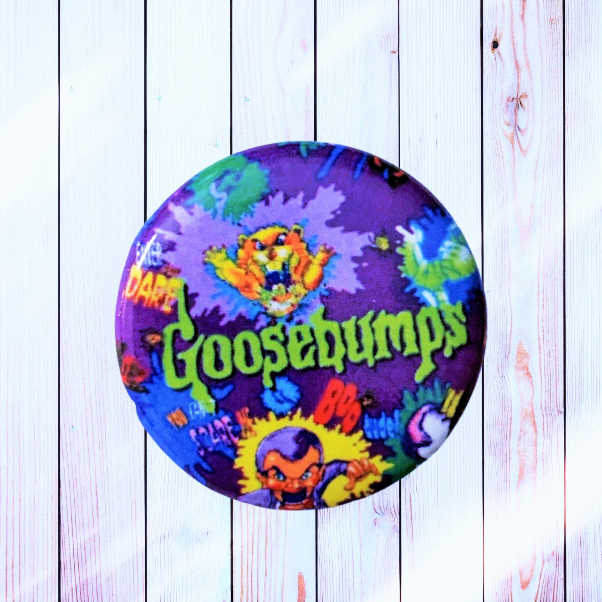 Goosebumps Pins, Choose a Button/Sticker