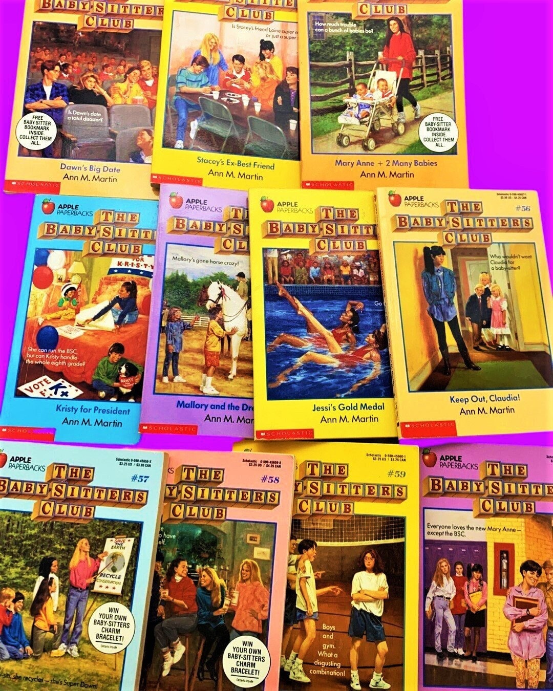 Babysitters Club #1 to #66 - Choose a Paperback Book by Ann M. Martin