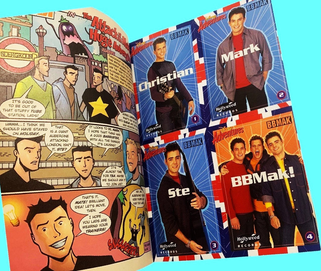 BBMak 2000 Disney Adventures Magazine
