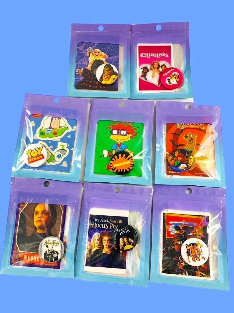 90's Buttons - Pick Your Favorites (1.25 inch) Party Favors, 90s Gifts