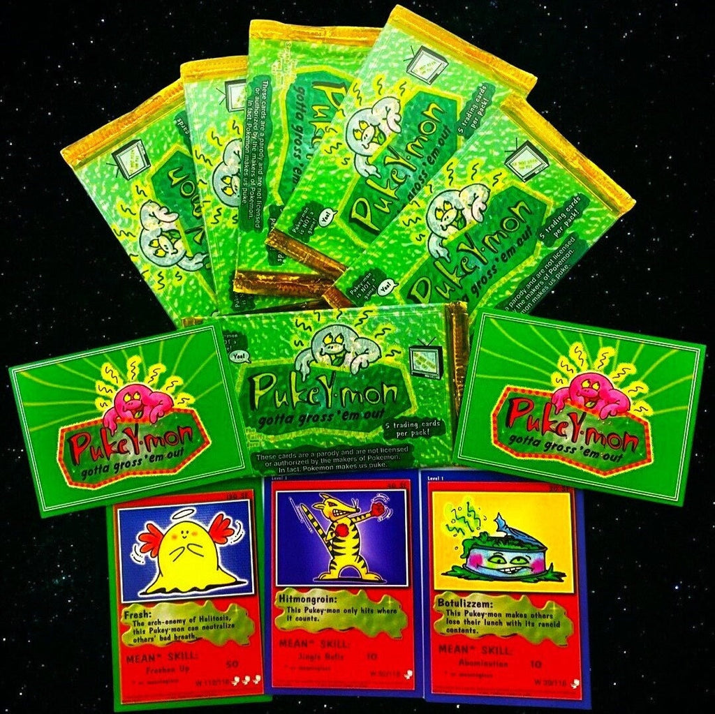 Pukeymon Trading Card Pack (2000)