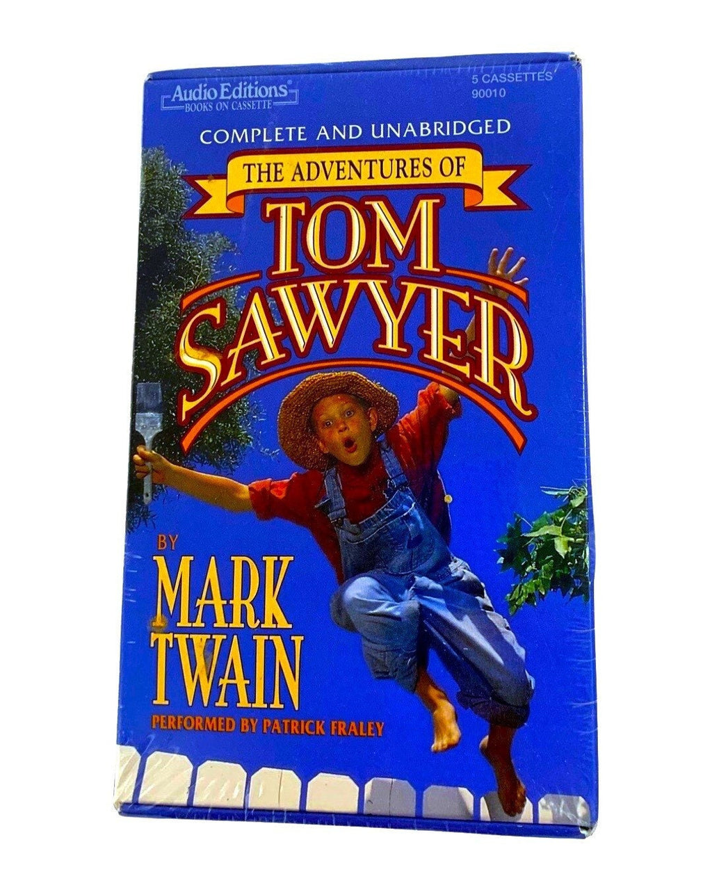 Tom Sawyer 5 Audio Cassette Box Set (Sealed) 1995, Books on Cassette