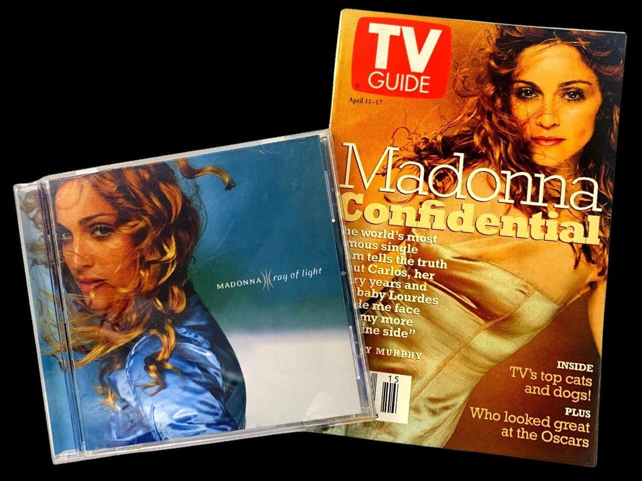 Madonna Gift Set (TV Guide/CD)