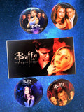Buffy the Vampire Slayer Vinyl Sticker/Buttons