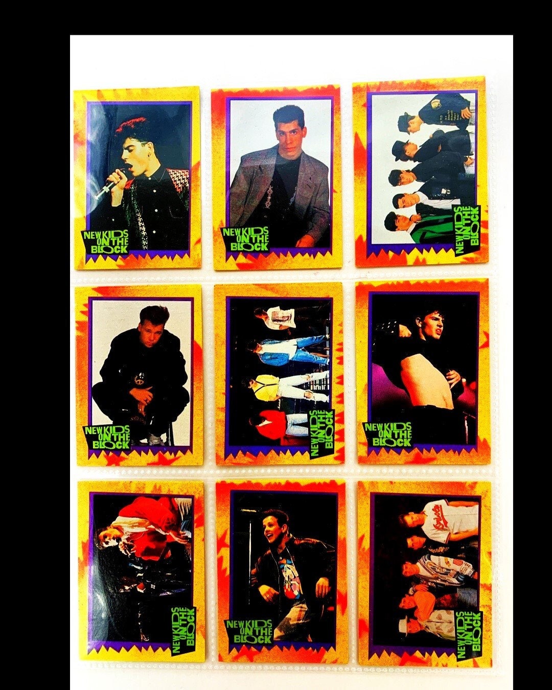 Single Cards - New Kids on the Block (#1 to 63) 1989