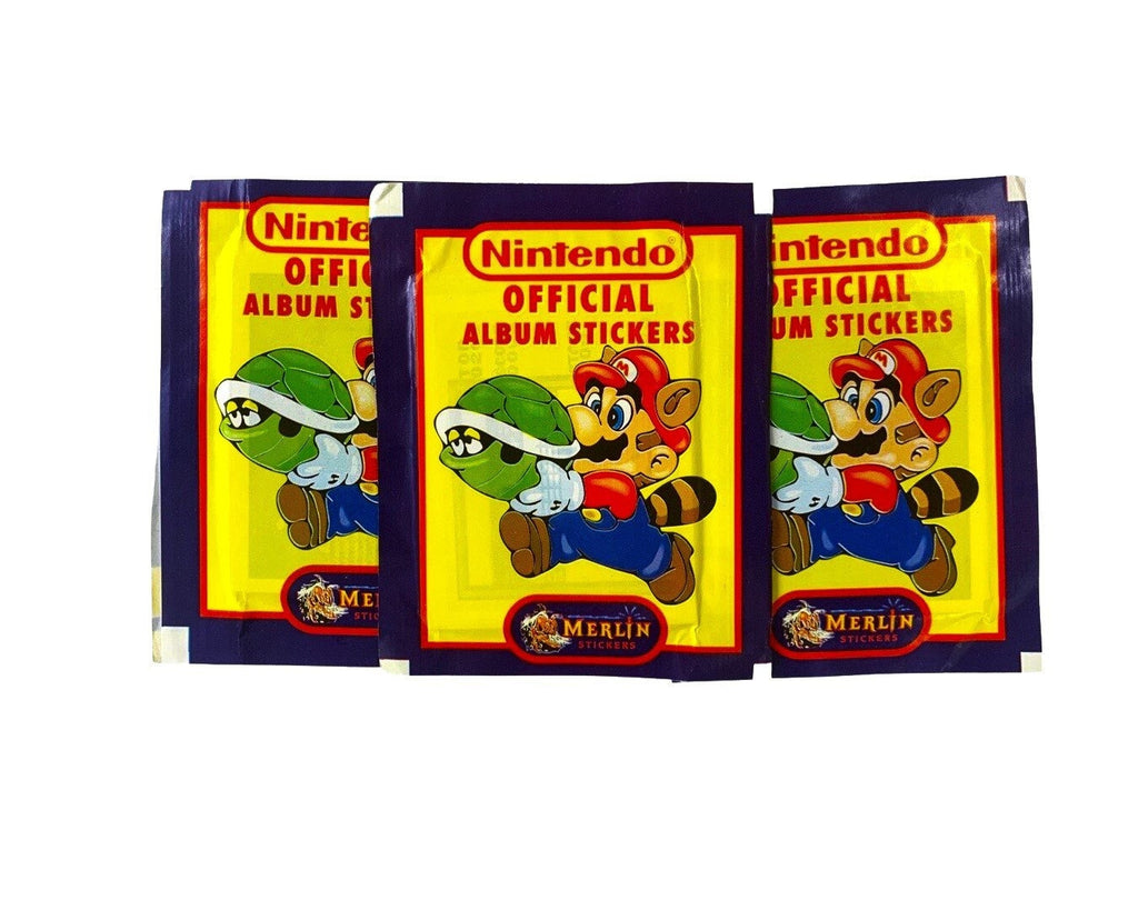 Nintendo Sticker Pack (6 Stickers) 1992