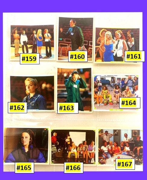 Spice Girls #141 to 210 Movie Stickers - Choose a Sticker