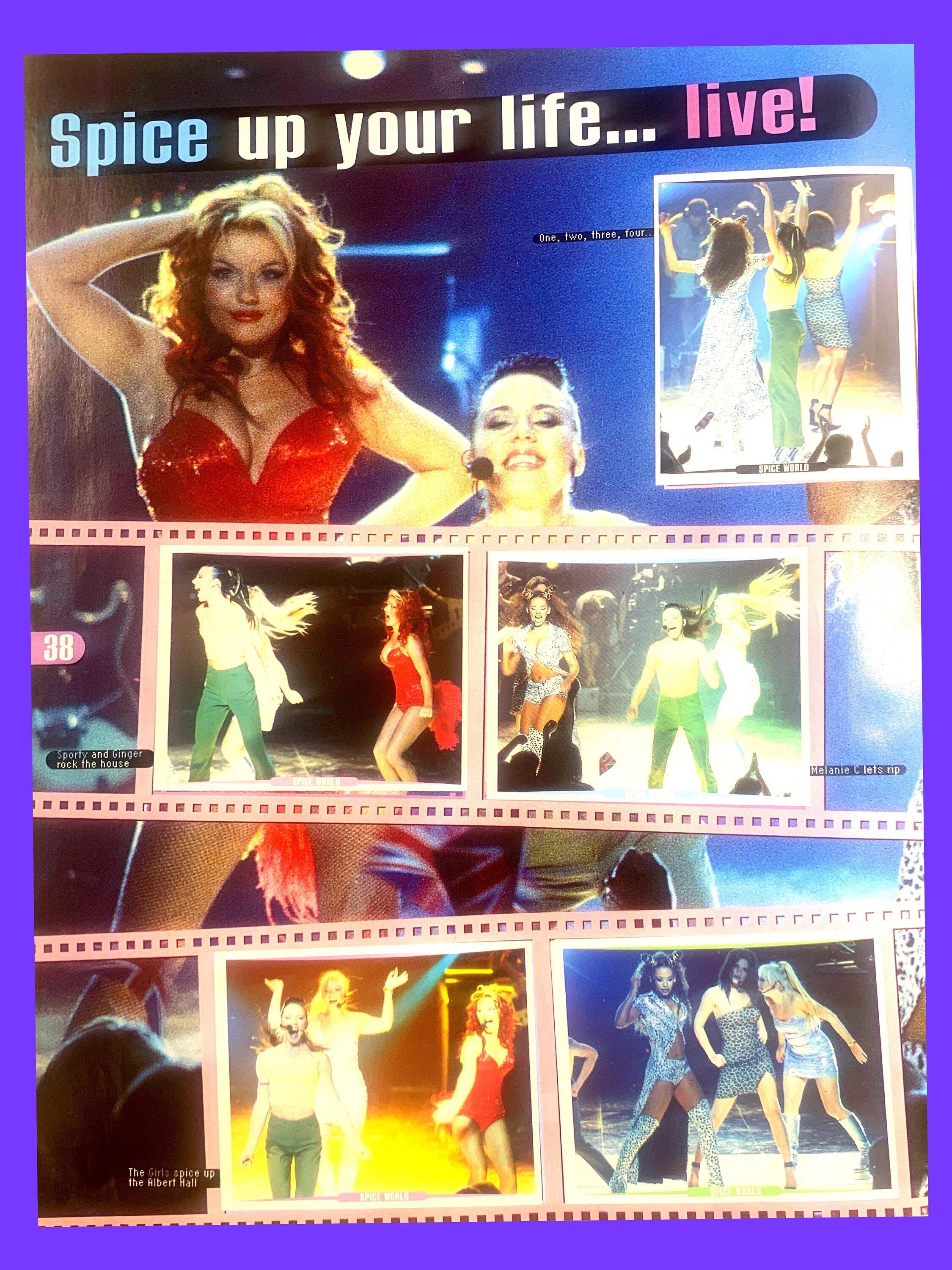 Spice Girls #211 to 230 Movie Stickers - Choose a Sticker
