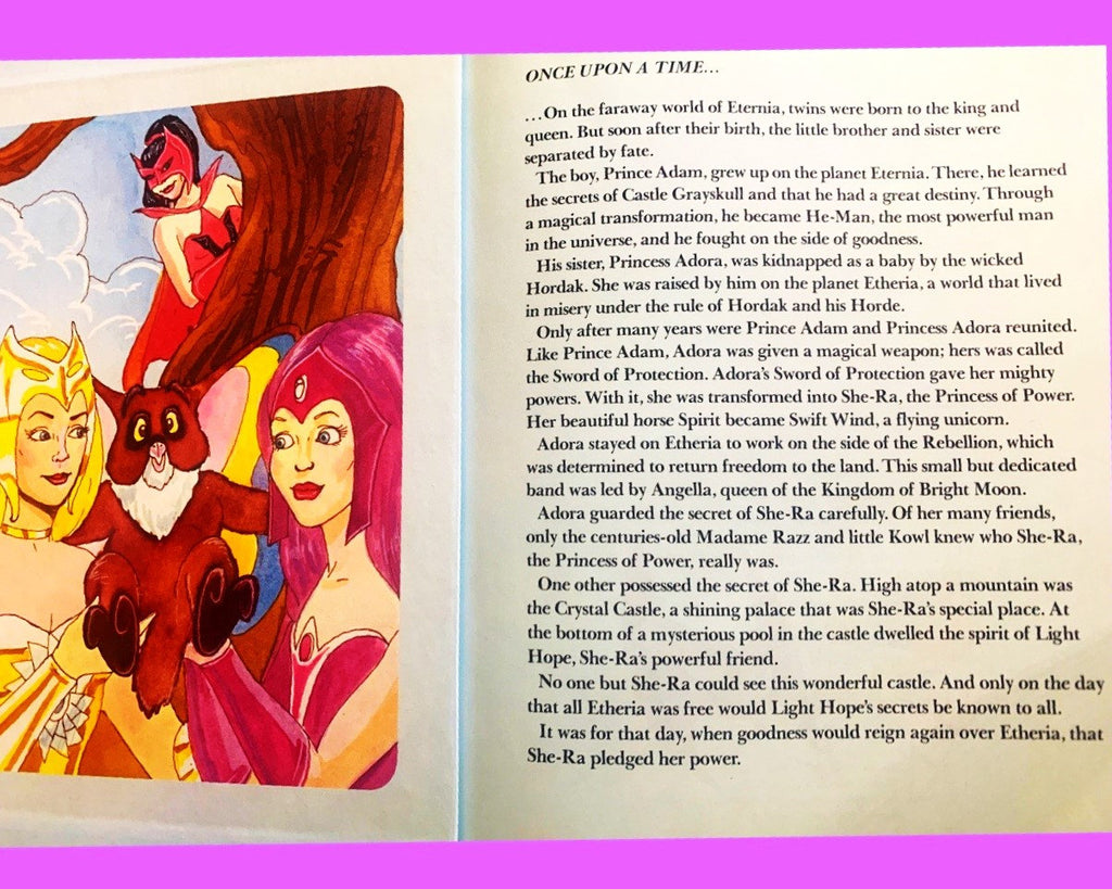 She-Ra Hardcover Book 1985 · Princess of Power · The Spirit of She-Ra