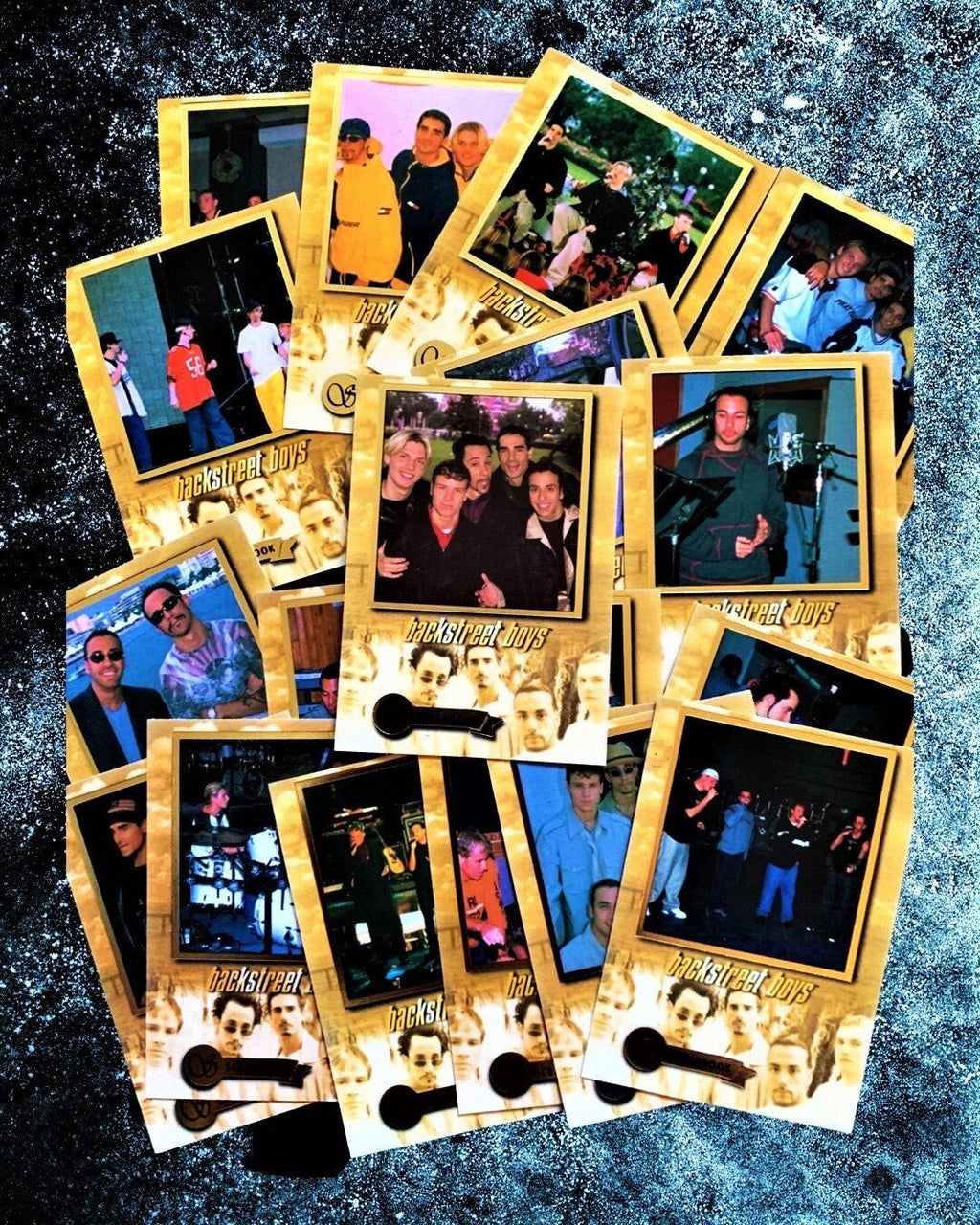 BSB Scrapbook Cards (Choose a Backstreet Boys Trading Card)