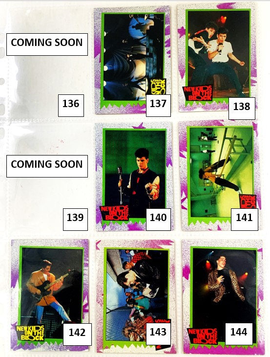 Single Cards - New Kids on the Block (#127 to 176)