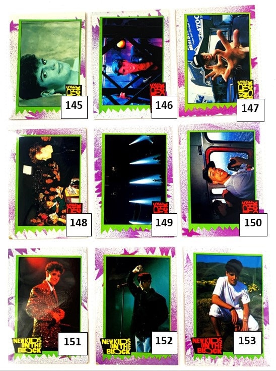 Single Cards - New Kids on the Block (#127 to 176)