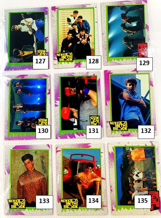 Single Cards - New Kids on the Block (#127 to 176)